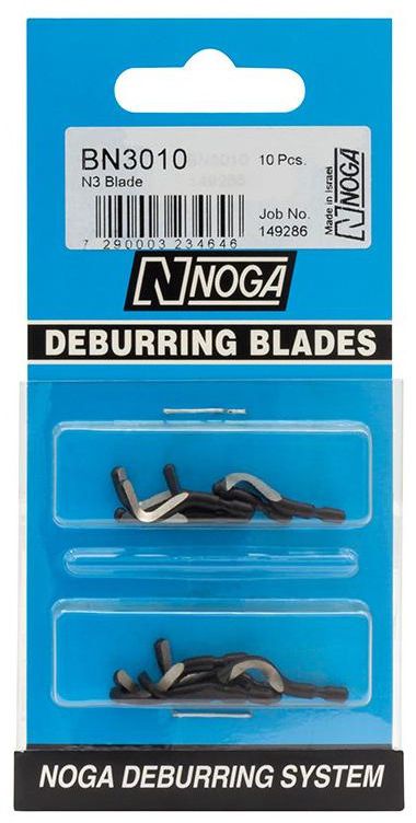 NOGA Entgraterklingen, HSS BN3010 N3, für Stahl, Alu, Plastik - Metallbauwerkzeuge