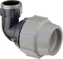 Winkel 90° mit IG 7150 d 16mm - 1/2" - Plasson-Klemmfittinge