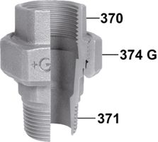 Verschraubungen +GF+ 331V