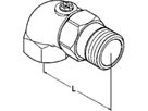Heizkörperverschraubungen winkel Ballofix-R 52.1 mm IG x AG 3/8 x 3/8 - Ballofix/Broen-Armaturen