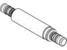 Langkupplung 16mm 601.575.00.5 - Geberit-Mepla-Formstücke