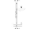Element für Waschtisch 111.557.00.2 Typ 112, Standarmatur m/UP-Funktionsbox - Geberit-Duofix
