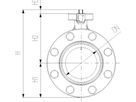 COOL-FIT Absperrklappen Typ 567 140mm beidseitig Stutzenfitting 138 567 416 - GF COOL-FIT 2.0