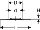 Feuchtigkeitsschutz Sarnafil PVC d 110mm 367.674.00.1 - Geberit-PE-Formstücke