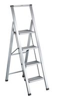 TECHNOCRAFT Alu-Klappleiter 4 Stufen, 1540x440x54mm, max 150kg - Garten