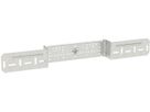 Montageplatte 2fach, abgesetzt 100/153mm 650.732.00.2 - Geberit-Push Fit-Formstücke
