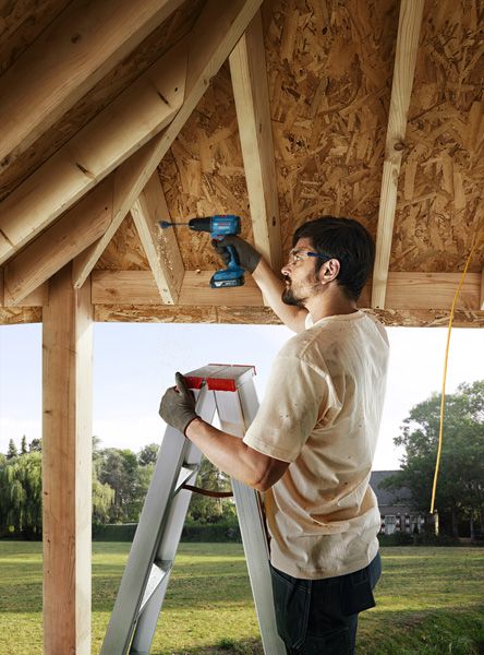 BOSCH Profi-Set mit 2x18V-Werkzeugen +2x4.0Ah + Schnellladegerät, Geräte in Tasche - Bosch Elektrowerkzeuge