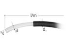 Sanipex-Rohr weiss mit Schutzrohr 12mm BIO-PE-Xa Rollen à 50m 5706.512 - JRG Sanipex-Rohre und Formstücke