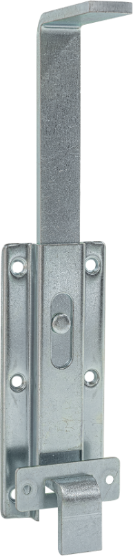 WEBI Stangenriegel gekröpft, verz 300mmx65mm, Hub=30mm, verzinkt - Stoss- und Treibriegel mit Zubehör