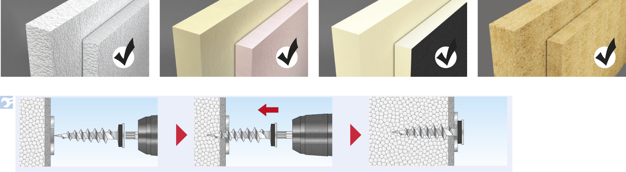 TOX Thermo Kappo Kappleistenschrauben BN51046 , T30 , Ø15X65 / 072100321 Zinkdruckguss - Fassadenschrauben