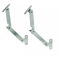 Hettich Mini-Klappenhalter vernickelt, 106mm - Diverse Möbelbeschläge und Zubehör