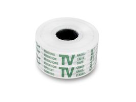 Trassenwarnband "TV" Rolle à 250m - Streng Warnband / Kabeleinzugseil