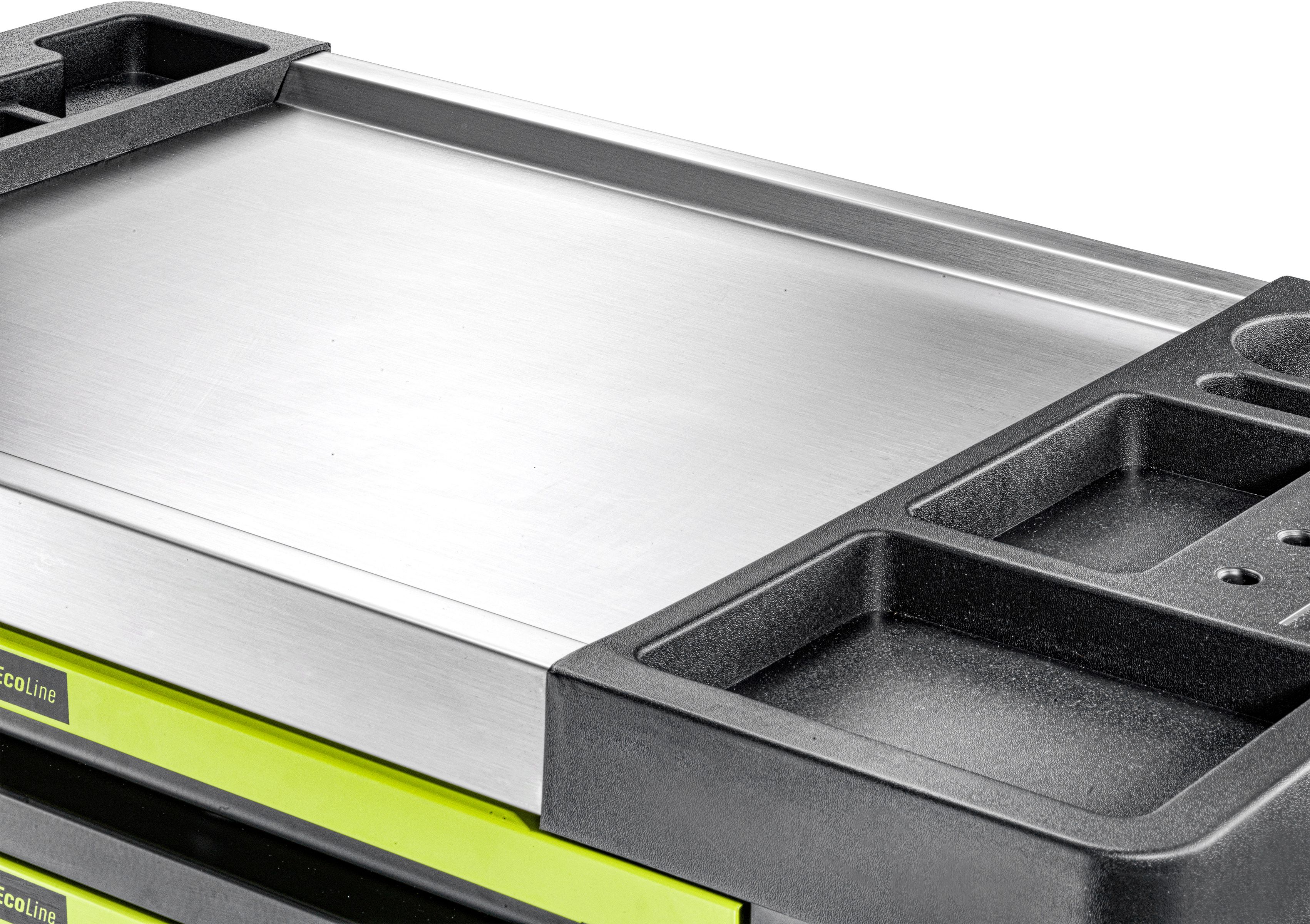 FORTEC Werkstattwagen Eco 299-tlg. 7 Schubladen+ Seitentür, 765x460x820mm - Werkzeugkoffer,Sortimentskoffer,Behälter