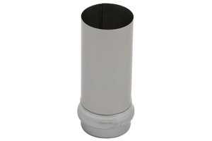 Schiebestücke 25 cm 75/ 92 mm 270 "Strubline" - Cr-Ni Spenglereihalbfabrikate