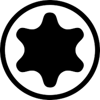Torx , i-6rd , Länge 25mm