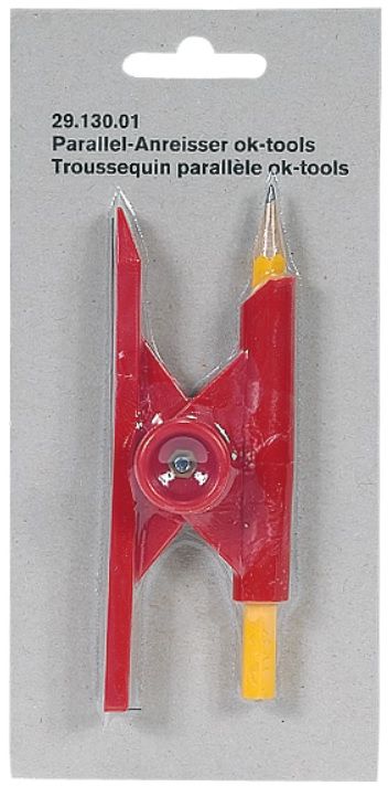 Parallel-Anreisser L= 115mm, mit Bleistift - Holzbearbeitung