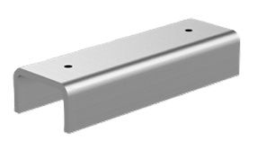 Solarline Handlauf Stossverbinder L=100 mm , trowalisiert , 2x m4 innen gewinde - Inoxtech Solarline