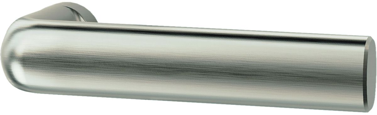 MEGA Türdrücker 32.612, vernickelt matt 16mm, 4-Kant: 8mm, TS: 65-80mm - Tür- und Sichtbeschläge