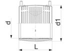ELGEF Muffe PN 10 (Karton à 3 Stk.) d 225mm 753 911 820 - ELGEF Plus Elektroschweissfittinge