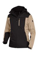 FHB JANNIK Softshelljacke beige-schwarz Gr. 2XL - Textilien