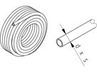PB-Rohr ohne Schutzrohr iFit 20 x 2,0 762 101 127 (Rolle à 60m) - GF I-Fit PB-Rohre