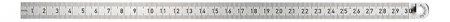 STANLEY Stahlmassstab, INOX 500 x 18 x 0.5mm, beidseitige Teilung - Längenmessen