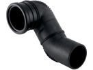 Wandklosett Bogen 90° links abgekröpft 308.006.14.1 d 90mm - Geberit-PE-Silent-Formstücke