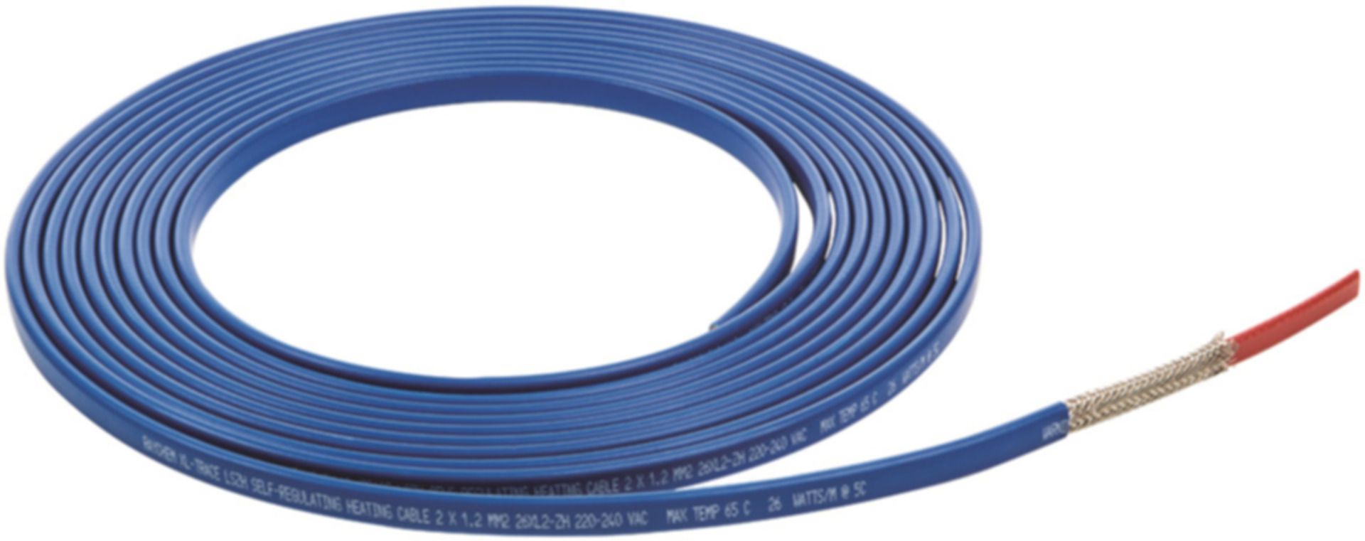 Frostschutzband XL-Trace 26XL2-ZH selbstregelnd 26W/m bei 5°C, Blau - Raychem Komponenten und Zubehör