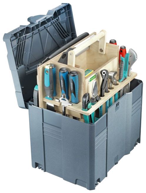 TECHNOCRAFT Schreiner Werkzeugkiste Systainer T-LO 81 tlg. , Basic Schreiner Werkzeug - Schlüsselwerkzeuge