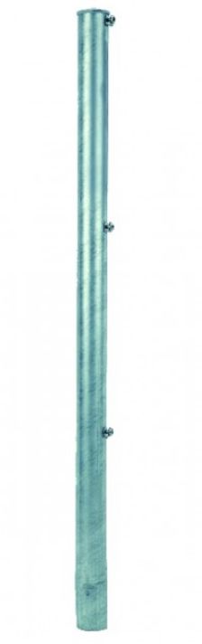 Rohrpfosten feuerverzinkt kompl. 1500/1000mm, Ø 48mm, 410.315 - Drahtgeflecht und Zubehör