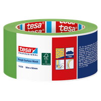 Tesa Abdeckband für raue Untergründe B= 50mm, L= 50m, 74338 - Kleben