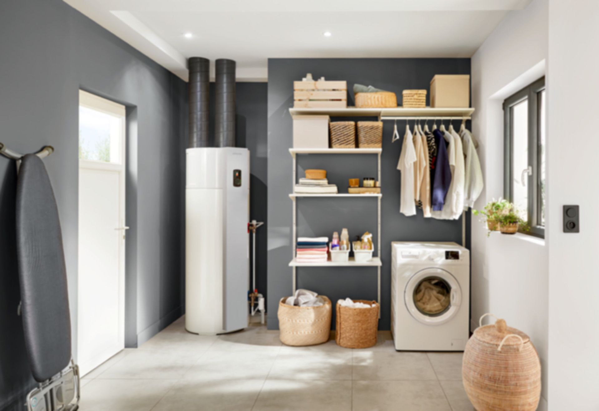 Wärmepumpenboiler Explorer Cozytouch V5 200L Standmodell 1716 x 600 x 651mm Wi-Fi 230 V - Atlantic-Wassererwärmer