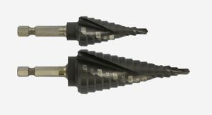 TIVOLY Stufenbohrer HSS tialN Shock Series Schaft 6.35 , 1x 4-20 mm , 1x 4-30 mm - Bohren