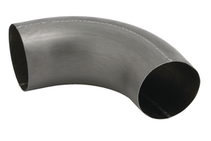 Ablaufrohrbogen gef. 85° 75 mm 211 - Zink vorbew. Spenglereihalbfabrikate