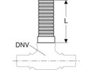 Verlängerungsset DN15/20 610.010.00.1 zu Unterputzventil - Geberit Systemventile / Armaturen