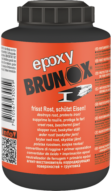 BRUNOX-EPOXY Rostumwandler Streichgebinde à 250ml - Schmieren