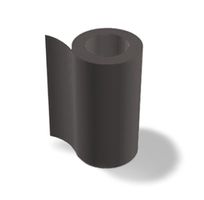 Fassaden- Ergänzungsband 1.0 x 1200mm, Rolle à 30 Anthrazit matt mit Folie, 042055 - PREFA Bänder und Bleche