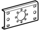 Montageplatte einfach 601.736.00.1 gerade / kurz - Geberit-Push Fit-Formstücke
