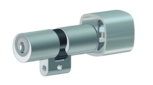 KABA Star Drehknopfzylinder Typ M1519 32.5/42.5, mit 5 Schlüsseln - Kaba Star, Lagerprodukt