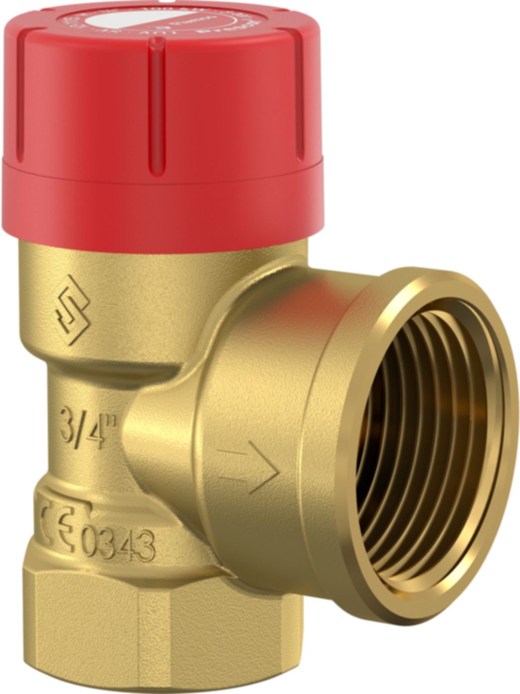Sicherheitsventil Prescor 3/4" 2.5 bar - Flamco Zubehör