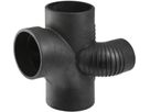Doppelabzweig 180° versetzt links 88.5° d 110/110mm 310.172.14.1 - Geberit-PE-Silent-Formstücke