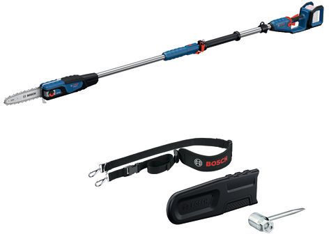 Akku-Teleskop-Kettensäge GKE 18V-25 TP Schwert 230mm, 7.7m/s, 2.9m Teleskop, Schultergurt - Bosch Elektrowerkzeuge