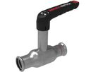 Press-Kugelhahnen lange Spindel Fullflow BF101011 DN 10 / 15mm - Ballofix/Broen-Armaturen