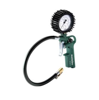 Druckluft-Reifenfüllmessgerät RF 60 G 0.5 - 10 bar, amtlich geicht, Schlauchlänge 35cm - Metabo Maschinenzubehör