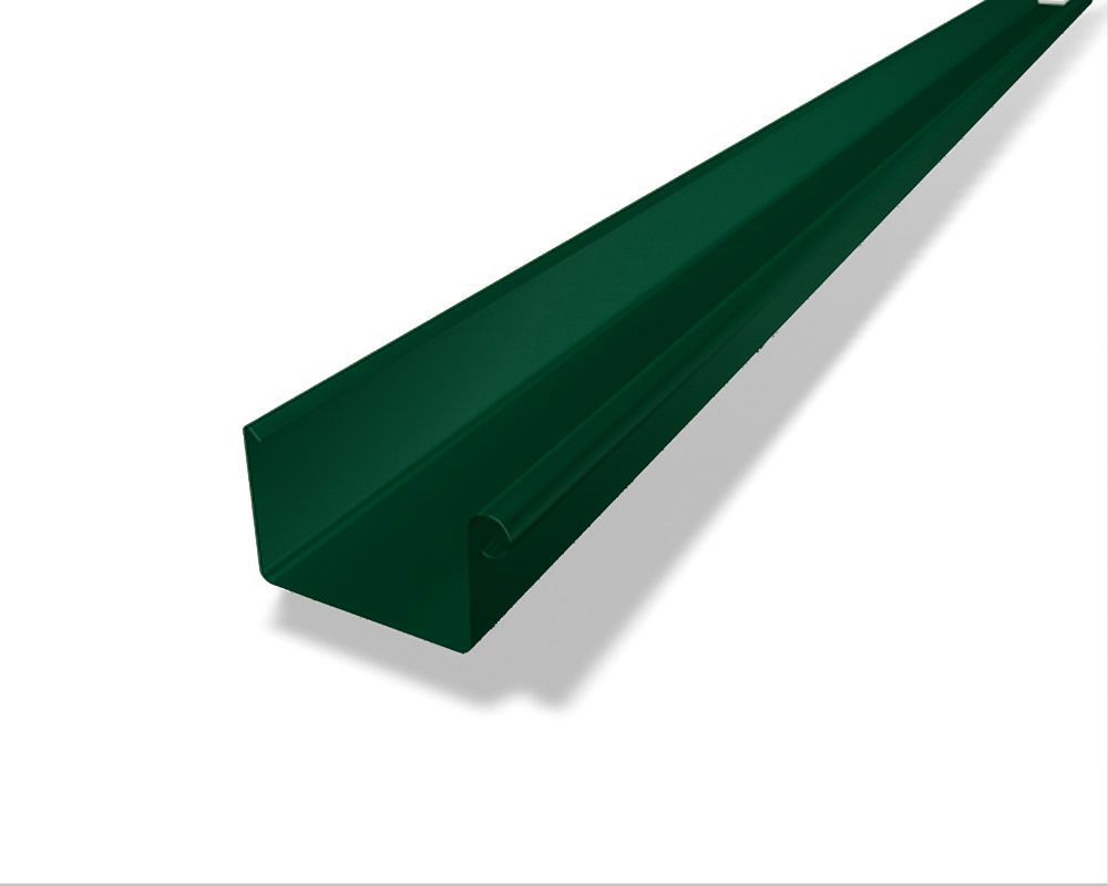 PREFA Kastenrinne à 6 M 333 mm Moosgrün 26319906 - PREFA Dachentwässerungssysteme