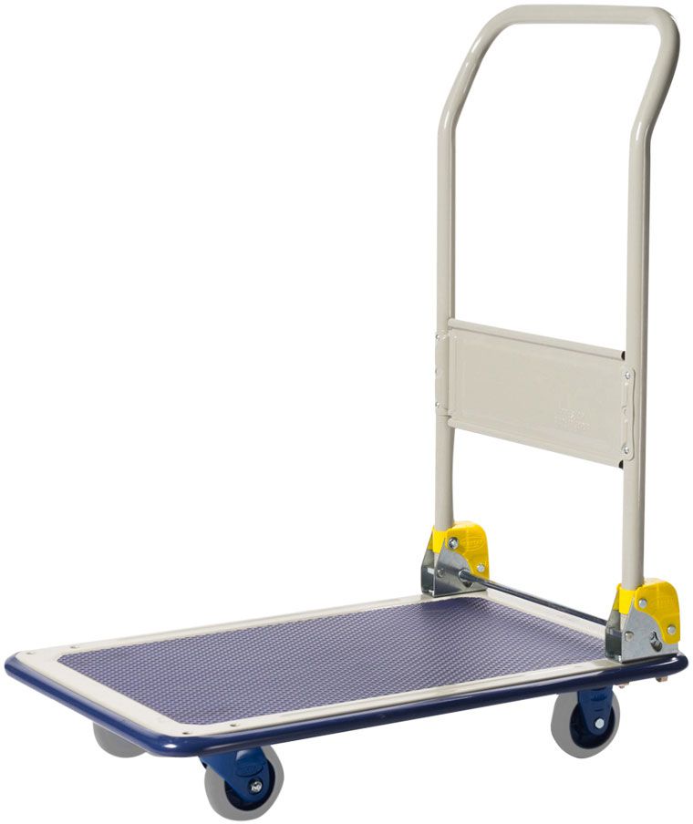 Plattformwagen klappbar Nutzfläche 770 x 575 mm Tragkraft 300 kg - Transportgeräte