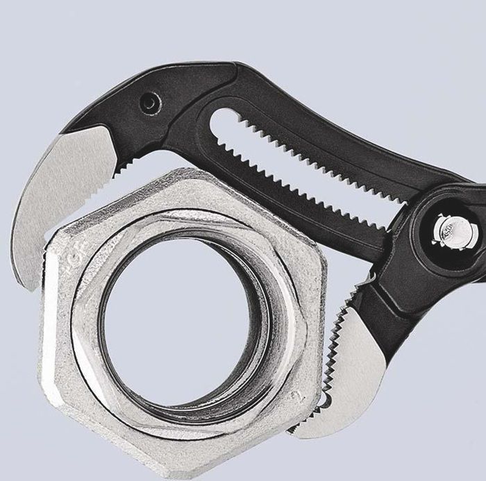 KNIPEX Wasserpumpenzange "Cobra" 8701, L= 400mm, -95mm, PVC-Griffhülle - Zangen, Schneiden