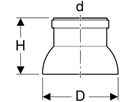 Dunstrohr-Abdeckung 63mm 364.989.16.2 - Geberit-PE-Formstücke