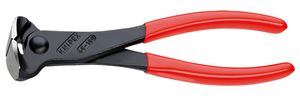 KNIPEX Vorschneider, poliert 6801, L= 160mm, bis Ø4mm, PVC-Griffhülle - Zangen, Schneiden