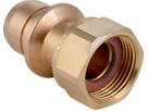 Verteiler-Steckübergang 653.472.00.1 28mm- 1" mit Überwurfmutter - Geberit-Push Fit-Formstücke